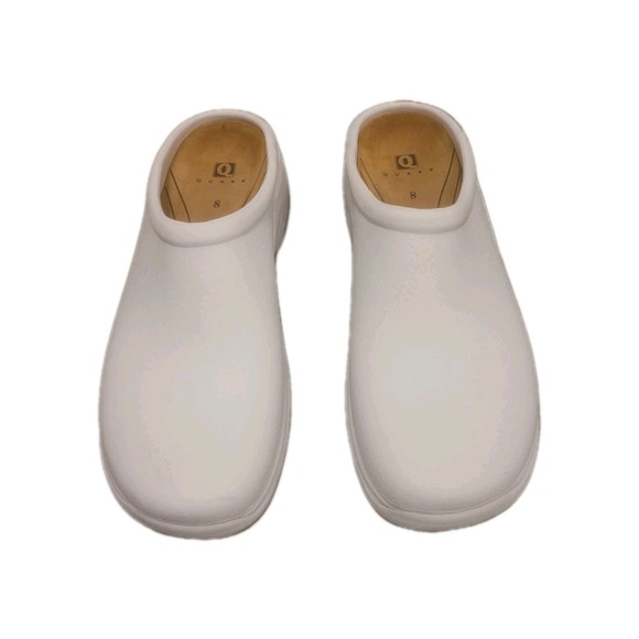 Quark Quarky Clogs Shoes Size 8 White EVA Slip On Nursing Work 570204 - Picture 2 of 8